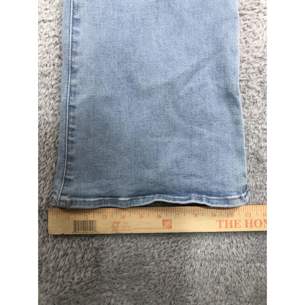 American Eagle Jeans Womens 8 (28x31) Super High Rise Flare Distressed - Picture 8 of 10